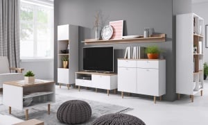 BIBLIOTECA LIVING LOVELI LR50 DESIGN SCANDINAV PSK - Img 3