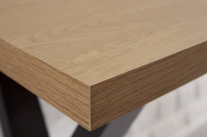 BIROU 140CM, LOFT, COD 40872, DIN MDF SI METAL, DESIGN INDUSTRIAL - Img 4