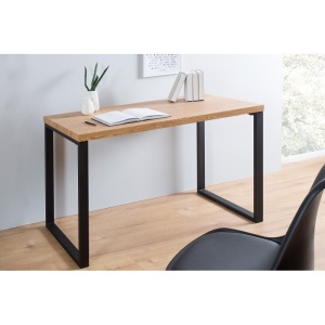 BIROU DESIGN VINTAGE/INDUSTRIAL 120CM, BLACK DESK