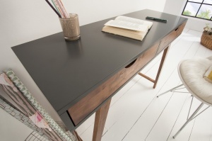 BIROU SCANDINAVIA, COD 38814, GRI STIL VINTAGE, CU BLAT DIN MDF - Img 3