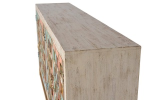BUFET 180CM, DIN LEMN MASIV DE MANGO SI METAL, MULTICOLOR, GINER Y COLOMER - Img 6
