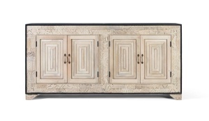 BUFET LIVING, 195CM, LEMN DE MANGO, NATUR/NEGRU, ARTIM GROUP SELECTION