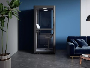 CABINA ACUSTICA POD, PENTRU O PERSOANA, CONFECTIONATA DIN MATERIALE DE INALTA CALITATE