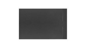 CADITA DE DUS REA BAZALT, 90x120 CM, NEGRU, DIN COMPOZIT, CALITATE SUPERIOARA