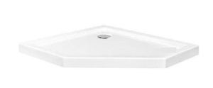 CADITA DE DUS, REA DIAMOND, ALBA, 90x90, DESIGN MODERN, CALITATE SUPERIOARA, REA - Img 2