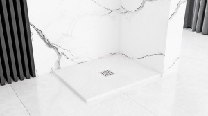 CADITA DE DUS, REA ROCK, ALB, 80x100, DESIGN MODERN, CALITATE SUPERIOARA, REA - Img 4