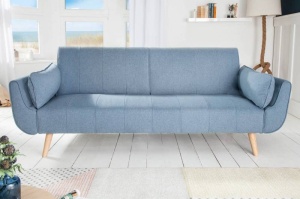 CANAPEA 215CM, DIVANI II, MATERIAL STOFA ALBASTRU, COD 40088, STIL MODERN