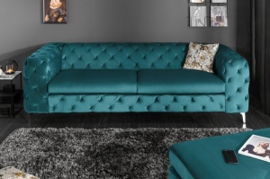 CANAPEA DE LUX DIN CATIFEA MODERN BAROCK 238CM 38716 - Img 2