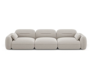 CANAPEA ELEGANTA 4 LOCURI, SYDNEY, BEIGE DESCHIS, MATERIAL CATIFEA, ARTIM GROUP SELECTION - Img 3