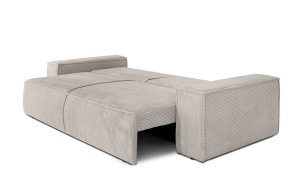 CANAPEA EXTENSIBILA PILLOW, CONFECTIONTA DIN TXTIL, SPUMA SI METAL, STIL MODERN - Img 6