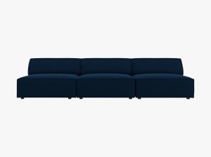 CANAPEA JODIE, 3 LOCURI, 240 CM, DIVERSE CULORI SI MATERIALE, DESIGN DEOSEBIT - Img 7