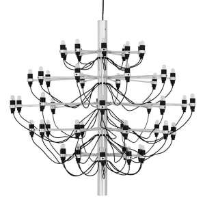 CANDELABRU GINO 100, DIN METAL SI OTEL CARBON, STIL MODERN, B2
