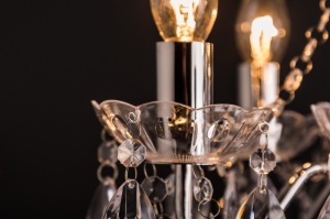 CANDELABRU KARAT S 7229, CU 5 BRATE CROM, DESIGN CLASIC - Img 4