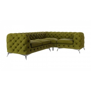COLTAR, CHELSEA 2+C+1, DIVERSE NUANTE, DIN CATIFEA SI PICIOARE DIN METAL - Img 4