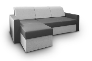 COLTAR DESIGN MODERN NESSI GRI TAPITAT CU STOFA