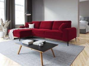 COLTAR ELEGANT STANGA 254CM, MADARA 5 LOCURI, DIVERSE CULORI, MATERIAL CATIFEA, ARTIM GROUP COLLECTION - Img 21