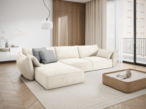 COLTAR ELEGANT STANGA 308CM, VANDA 4 LOCURI, DIVERSE CULORI, MATERIAL TEXTIL CHENILLE, ARTIM GROUP COLLECTION