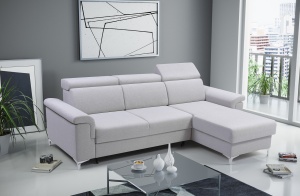 COLTAR EXTENSIBIL VERMONT GRI DESCHIS DIN STOFA DE CALITATE SUPERIOARA - Img 6