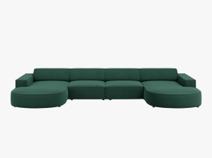 COLTAR JODIE, 6 LOCURI, 364 CM, DIVERSE CULORI SI MATERIALE, DESIGN DEOSEBIT - Img 13