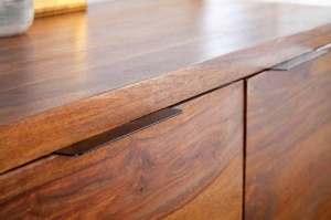 COMODA/BUFET, ELEMENTS II 160CM, COD 37208, DIN LEMN SHEESHAM, DESIGN VINTAGE - Img 4