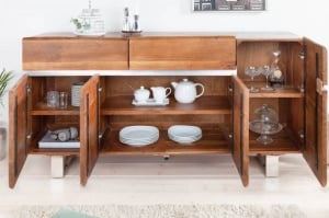 COMODA DIN LEMN MASIV 170CM, MAMMUT, DESIGN VINTAGE/INDUSTRIAL, ARTIM GROUP SELECTION - Img 5