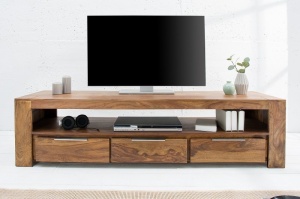 COMODA TV 170CM, MAKASSAR, LEMN DE TRANDAFIR, REALIZAT MANUAL, ARTIM GROUP COLLECTION - Img 2
