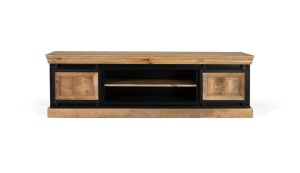 COMODA TV, ARTIM 1908, DIN LEMN DE MANGO SI METAL, DESIGN INDUSTRIAL, ARTIM GROUP SELECTION - Img 4