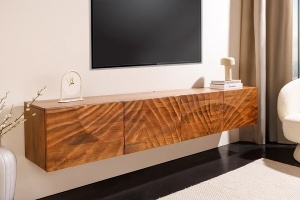 COMODA TV, SCORPION 200CM, LEMN DE MANGO, CULOARE NATUR/MARO, ARTIM GROUP SELECTION