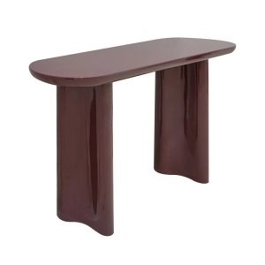 CONSOLA SUNNY, 825325, BURGUNDY, CONFECTIONATA DIN MDF, PLASTIC SI FIBRA DE STICLA, RICHMOND INTERIORS