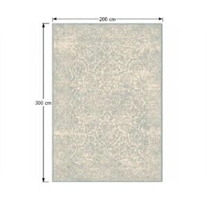 Covor 200x300 cm, crem/model gri, ARAGORN, 0000194654