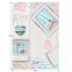 Covor, bej/vintage model, 80x150, SONIL, 0000193193