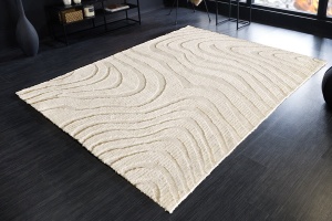 COVOR, WAVE 170X240CM, CREM, POLIESTER, ARTIM GROUP SELECTION