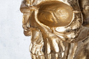 DECORATIUNE DE PERETE SKULL 38385 AURIU STIL MODERN - Img 4