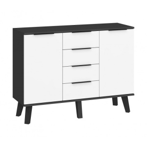 DULAP/COMODA SVEN 2D4S DIVERSE VERSIUNI DIN PLACI LAMINATE SI LEMN VLD - Img 2