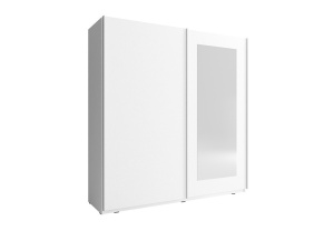 DULAP DORMITOR MIKA VIII 200 ALB DESIGN MODERN PSK - Img 1
