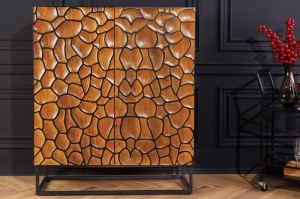 DULAP LIVING 120CM, LEMN DE MANGO SI CADRUL DIN METAL, ARTIM GROUP COLLECTION - Img 3