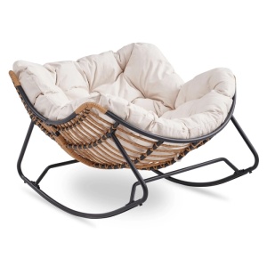 FOTOLIU BALANSOAR INTERIOR/EXTERIOR, ELTON, ARTIM MEBLE, DIN METAL SI TEXTIL, DIVERSE CULORI