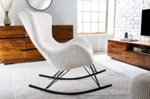 FOTOLIU BALANSOAR, SCANDINAVIA ALB, MATERIAL BOUCLE, STIL MODERN, ARTIM GROUP SELECTION - Img 3