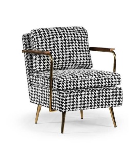 FOTOLIU CONFORTABIL CARDI, NEGRU/ALB/AURIU, ATR