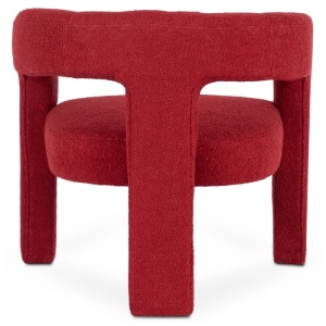 FOTOLIU DEOSEBIT, ARTIM MEBLE, REALIZAT DIN MATERIAL TEXTIL BOUCLE BURGUND, STIL MODERN - Img 5