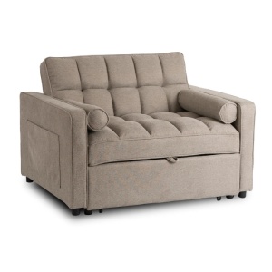 FOTOLIU EXTENSIBIL, ARTIM MEBLE, REALIZAT DIN MATERIAL TEXTIL CREM SAU GRI, STIL MODERN - Img 2