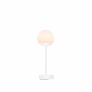 LAMPA DE MASA PENTRU GRADINA NORAI SLIM 35, CU BATERIE, NUANTA ALB