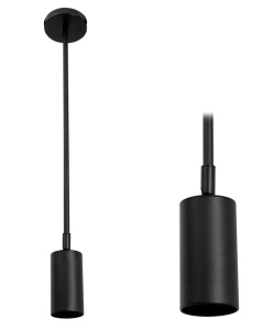 LAMPĂ DE PLAFON NEAGRA APP609-1C