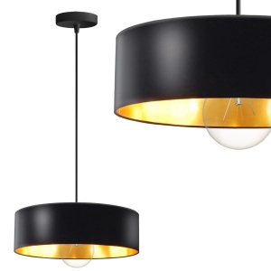 Lampă de tavan APP1333-1CP BLACK GOLD
