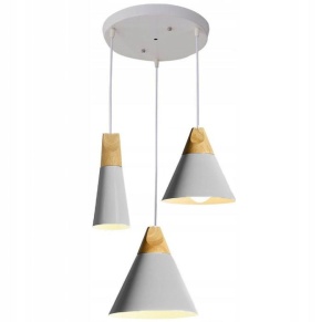 Lampa DE TAVAN SCANDI SET CPR gri
