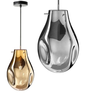 Lampa DE TAVAN SUSPENDABILA din sticla APP328-1CP Amber