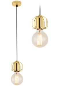 Lampa DE TAVAN SUSPENDABILA Loft Gold APP592-1CP