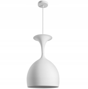LAMPA DE TAVAN SUSPENDABILA METAL alb - Img 2