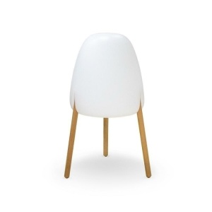 LAMPA DECORATIVA ROCKET, CONFECTIONATA DIN LEMN, CU TELECOMANDA - Img 2