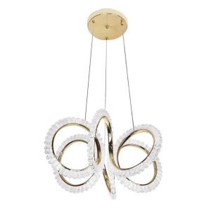 Lampa LED G037-CP Gold